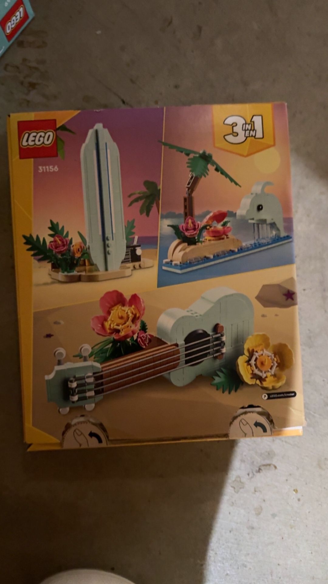 Surfboard Lego 3 In One