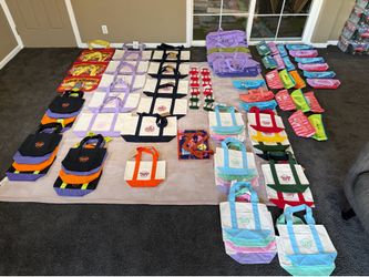Trader Joe's Tote Bags Lot of 85
