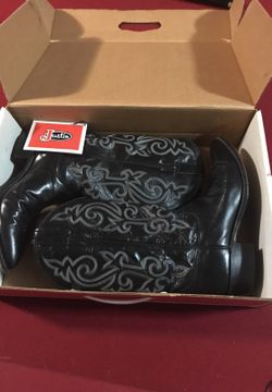 Justin brand boots size 10