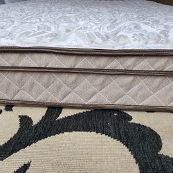 Queen Size Mattress- Box Spring & Bed Frame Optional 