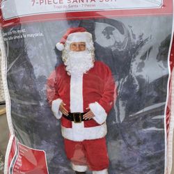 7 piece Santa suit