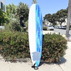 8’ Wavestorm / Gerry Lopez Beginner Surfboard w/ fins and leash included