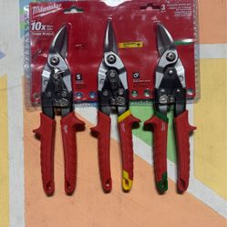 Milwaukee Aviation Snips Set