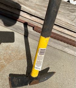 Pick Mattock Digging Tool – Yellow Handle