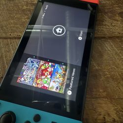 Nintendo Switch with Mario Kart 8 Deluxe