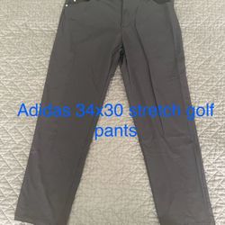 Adidas Golf Pants - Stretch & Like New 34 X 30