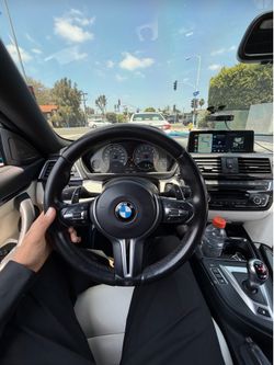 OEM F82 M4 steering wheel