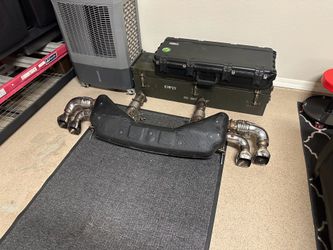 Corvette C8 stock exhaust parts