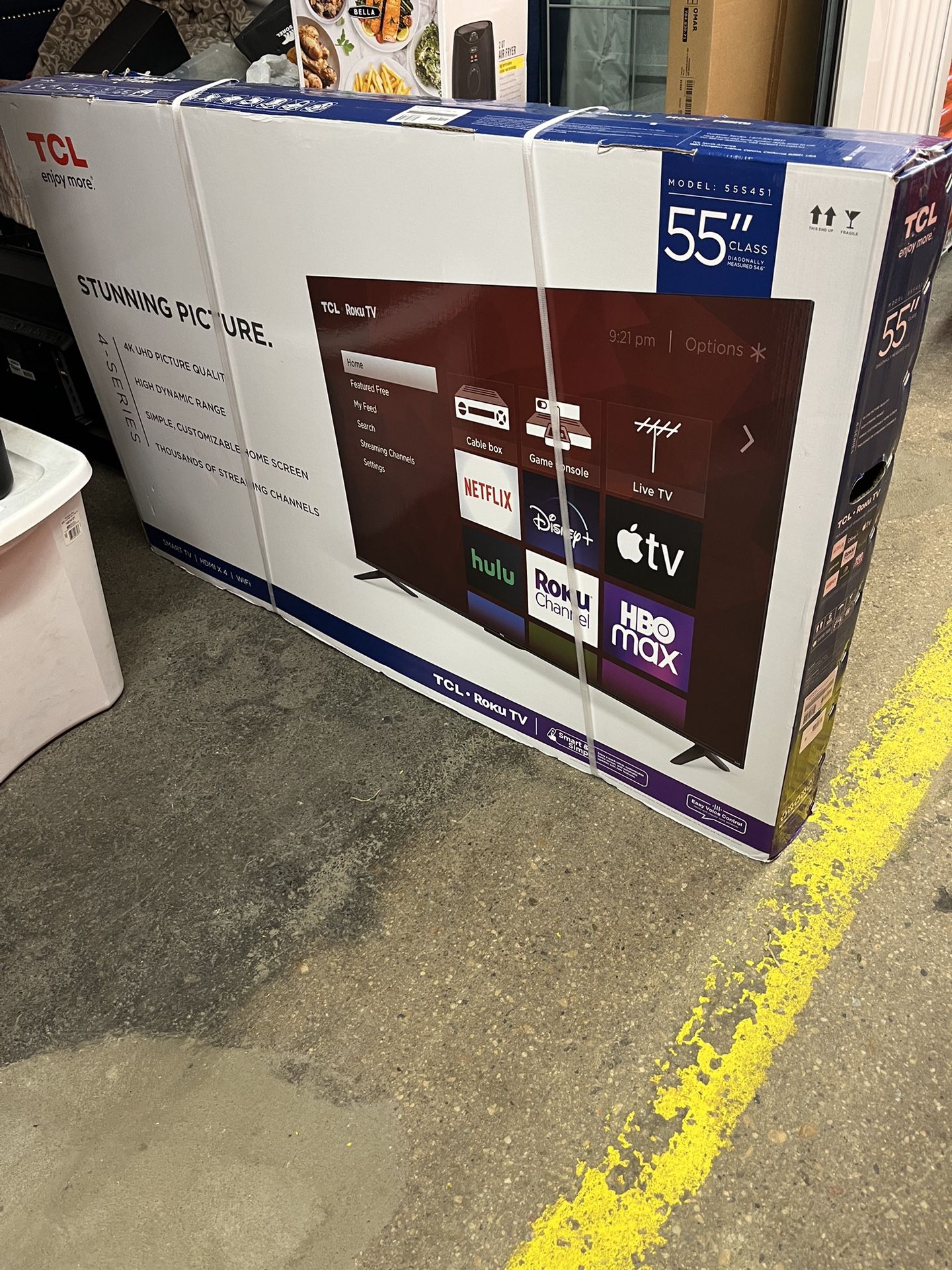 TCL ROKU 55” TV