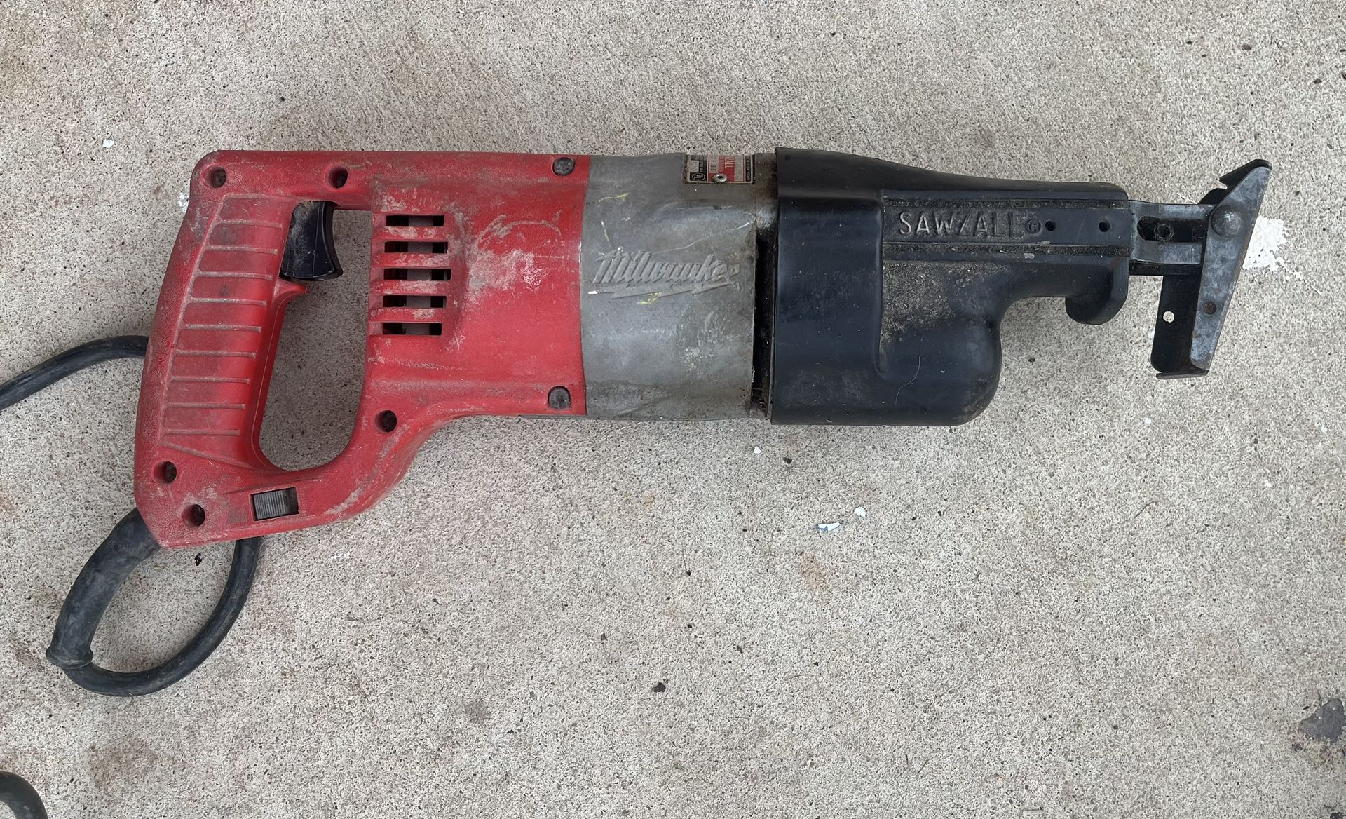Milwaukee Heavy Duty Corded Sawzall