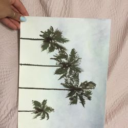 Palm Trees Painting