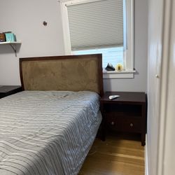 Queen Bed + 2 Nightstands