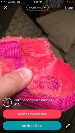 Northface boots size 0