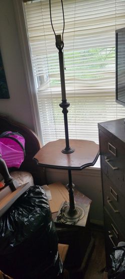 Old Lamp Table 