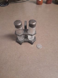 Antique Salt And Pepper Shakers 