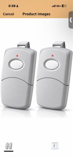 2 Gate Opener Remote for Liner Multi-Code 308911 with 10 Dip Switch 300MHz Compatible with 300Mhz 10 DIP Switch Liner Multi-Code 3089 MCS308911 MCS306