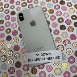 Apple IPhone X - Only $1 Today Pay The Rest Later! 