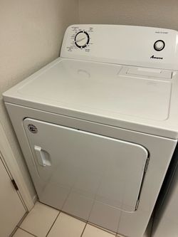 Amana White Electric Dryer