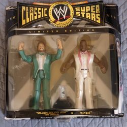 WWE Million Dollar Man And Virgil Classic Superstars Action Figures 