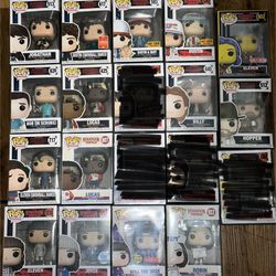 Huge Stranger Things Funko Pop Collection