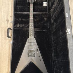 Dean Kerry King V Black Satin W/Case