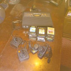 Atari 2600 Vader With 13 Games For Controllers Working