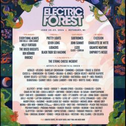 Electric Forest 2024 tickets 