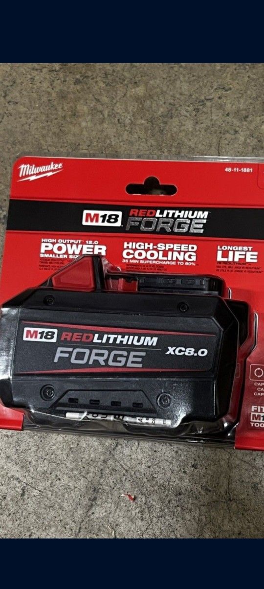 Milwaukee Battery Forge XC8.0