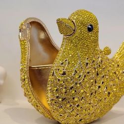 Yellow Bird Purse