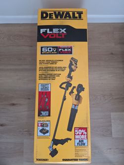 DeWalt FlexVolt 60V String Trimmer & Blower Combo Kit