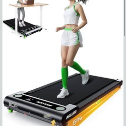 Walking Pad with Incline, Akluer Incline Treadmills for Home, 2.5 HP Under Desk Treadmill Small with Remote Control 