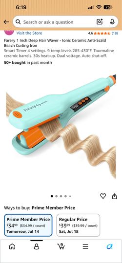 Farery 1 Inch Deep Hair Waver