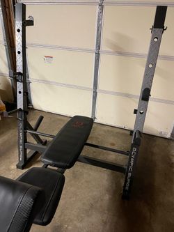 Complete Marcy Olympic Weight Set & Bench