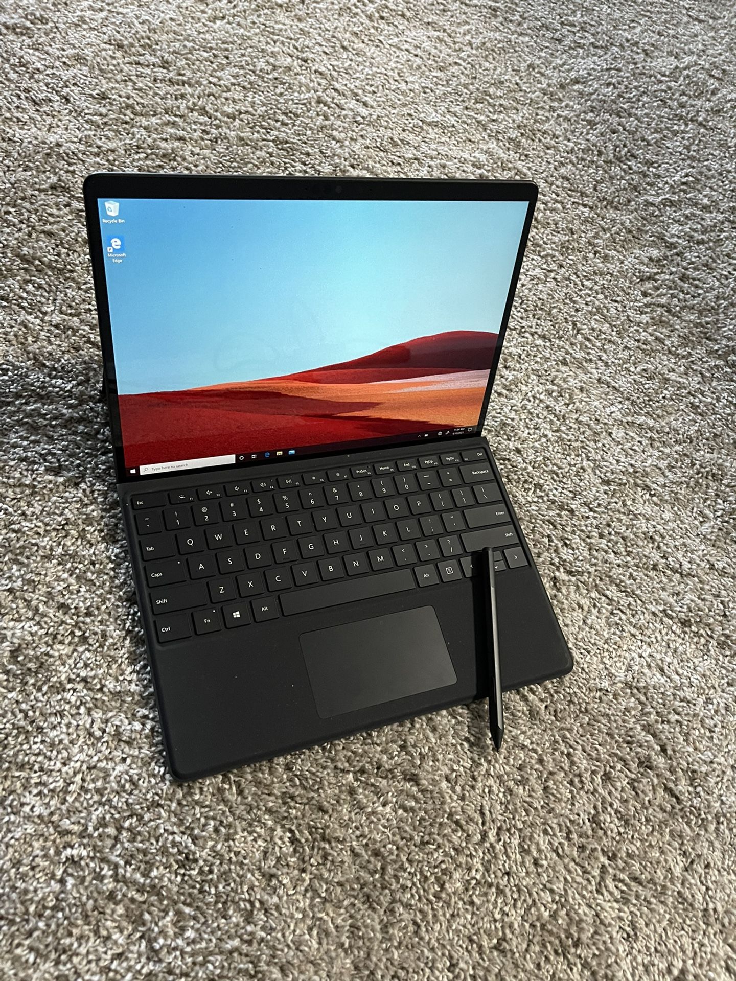 surface pro with keyboard and pen