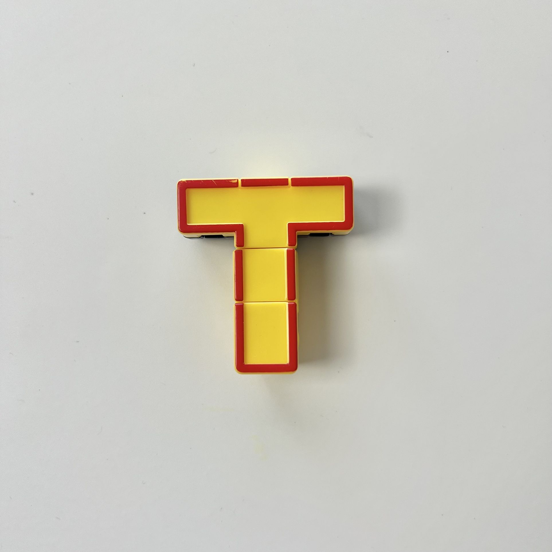 2" Alphabots Transformers Alphabet Letter T Toy
