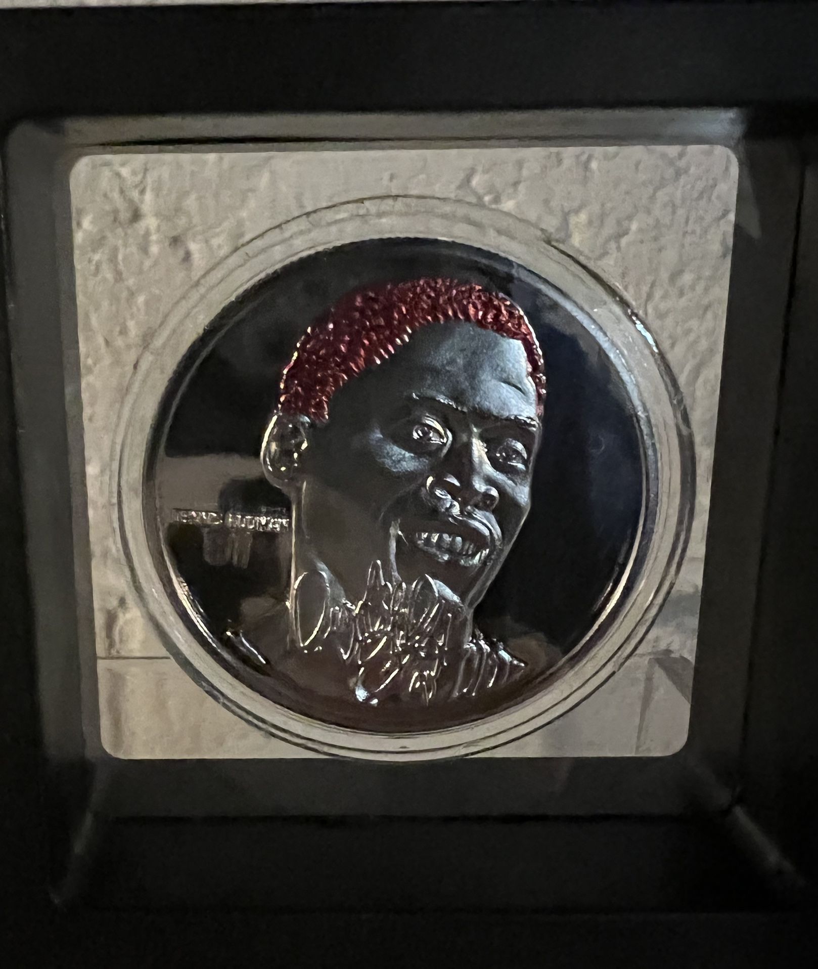 1994 Dennis Rodman /7500 Commemorative Coin Chicago Bulls Basketball