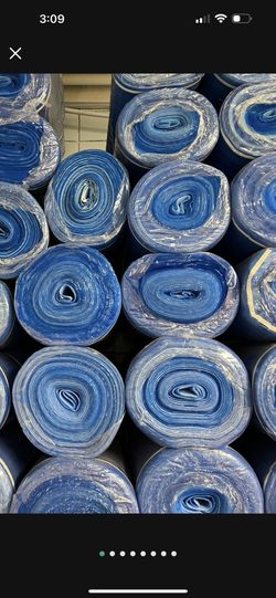 Blue Underlayment $25, EVA $35 And Moisture Barrier $55