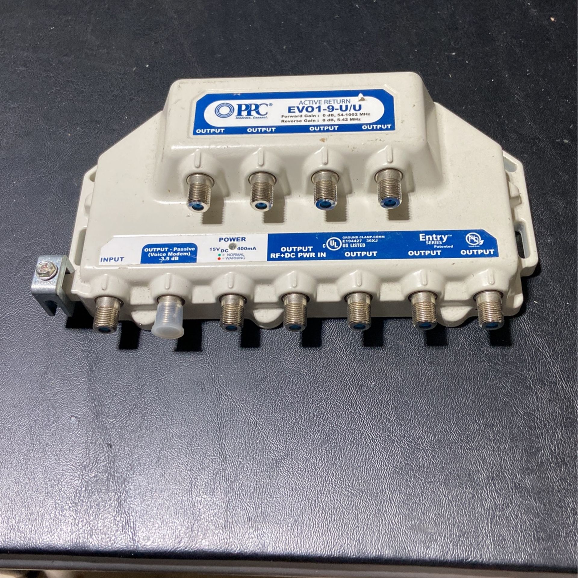 Coax Splitter and Amplifier