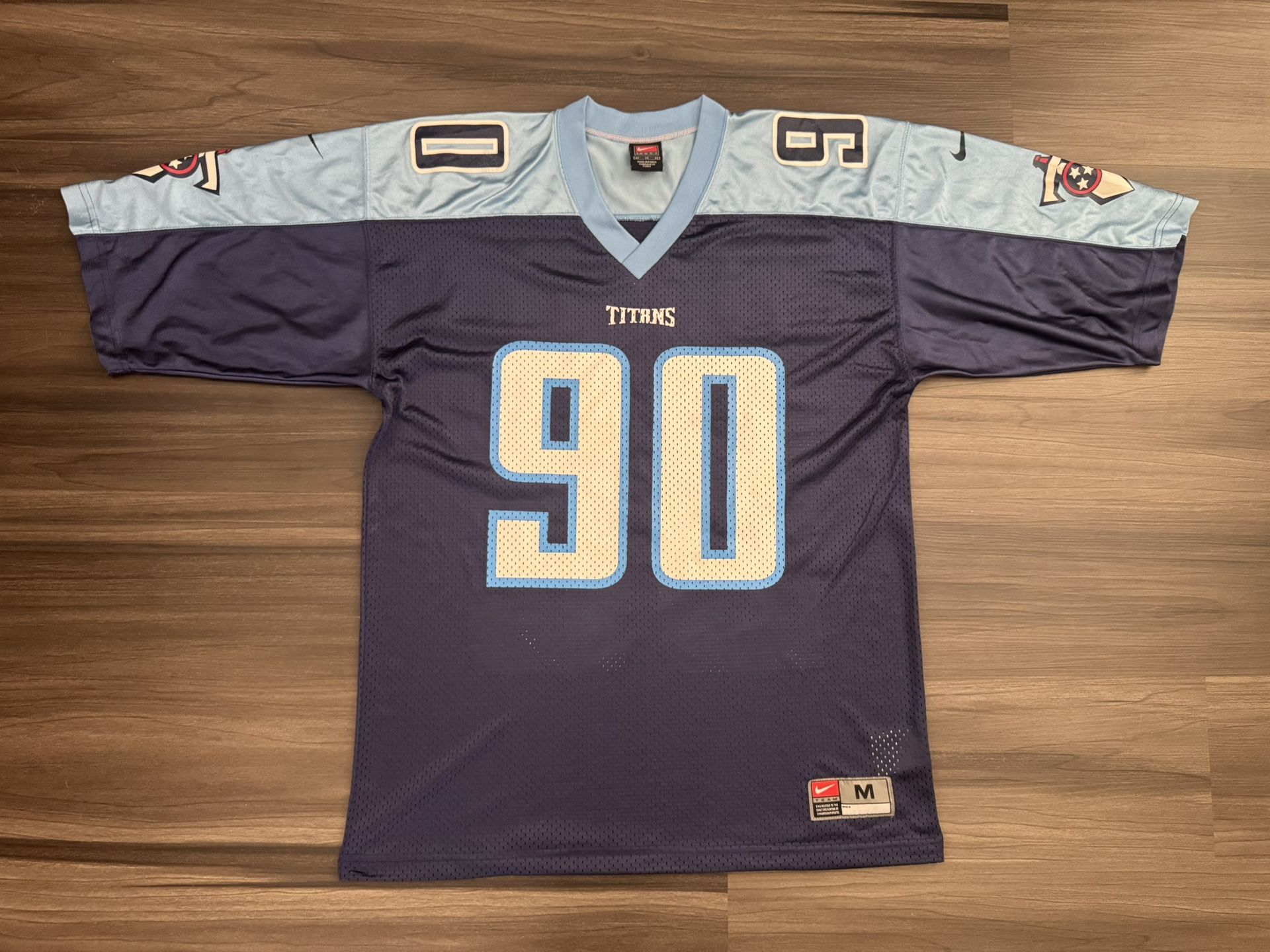 Vintage Nike Team Jevon Kearse Tennessee Titans NFL Football Jersey Adult Medium