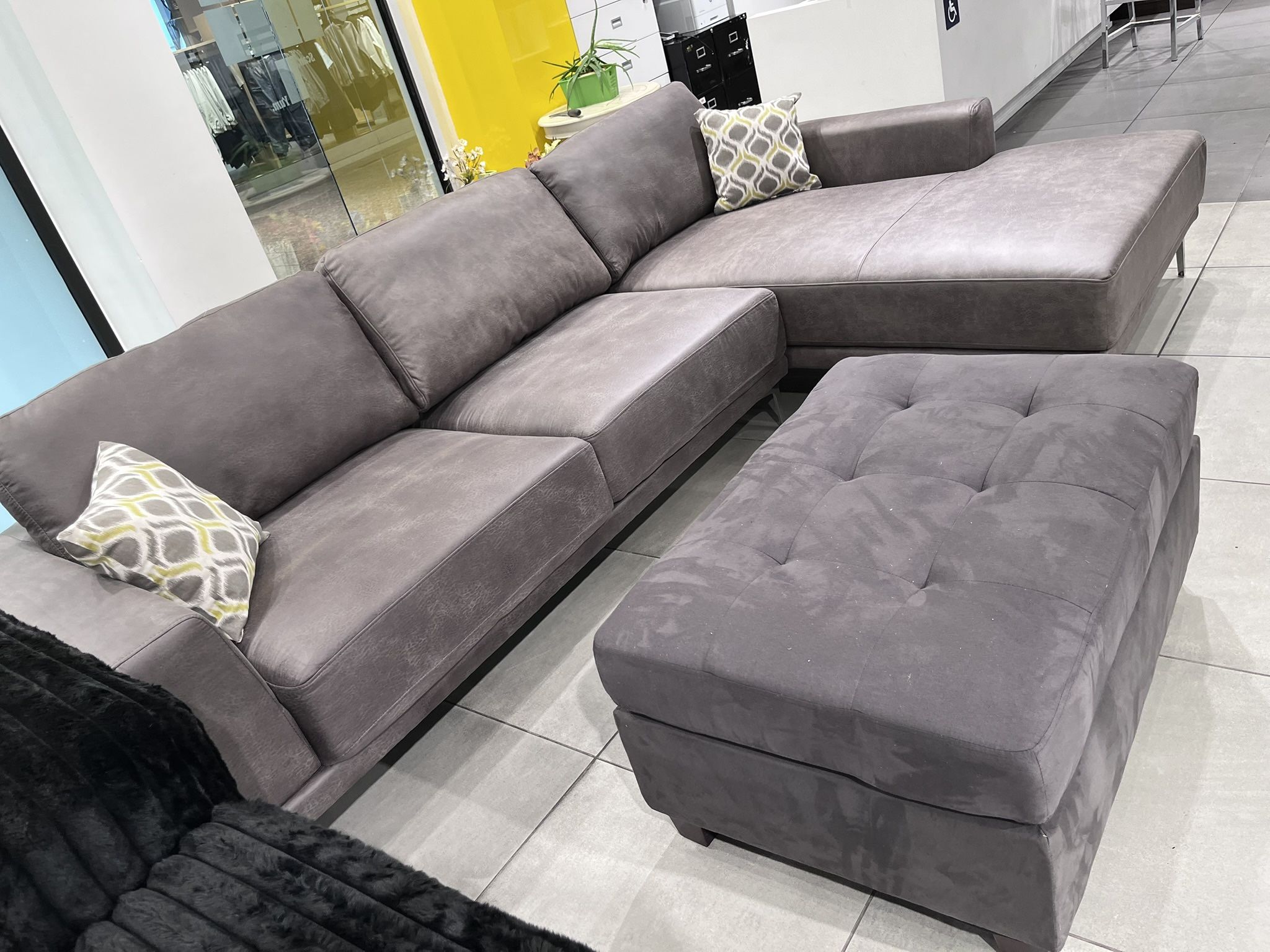 “L” Shape Sectional 🔥 Take It Home With Only $50 Down