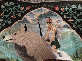 Princess Mononoke Woven Throw