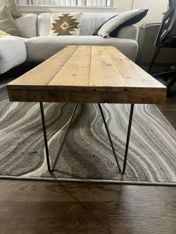 MCM Reclaimed Vintage Wood Coffee Table