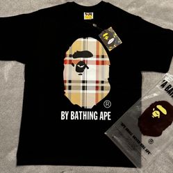 Burberry Bape Tee Shirt 