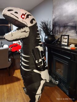 Dinosaur kids inflatable Halloween costume