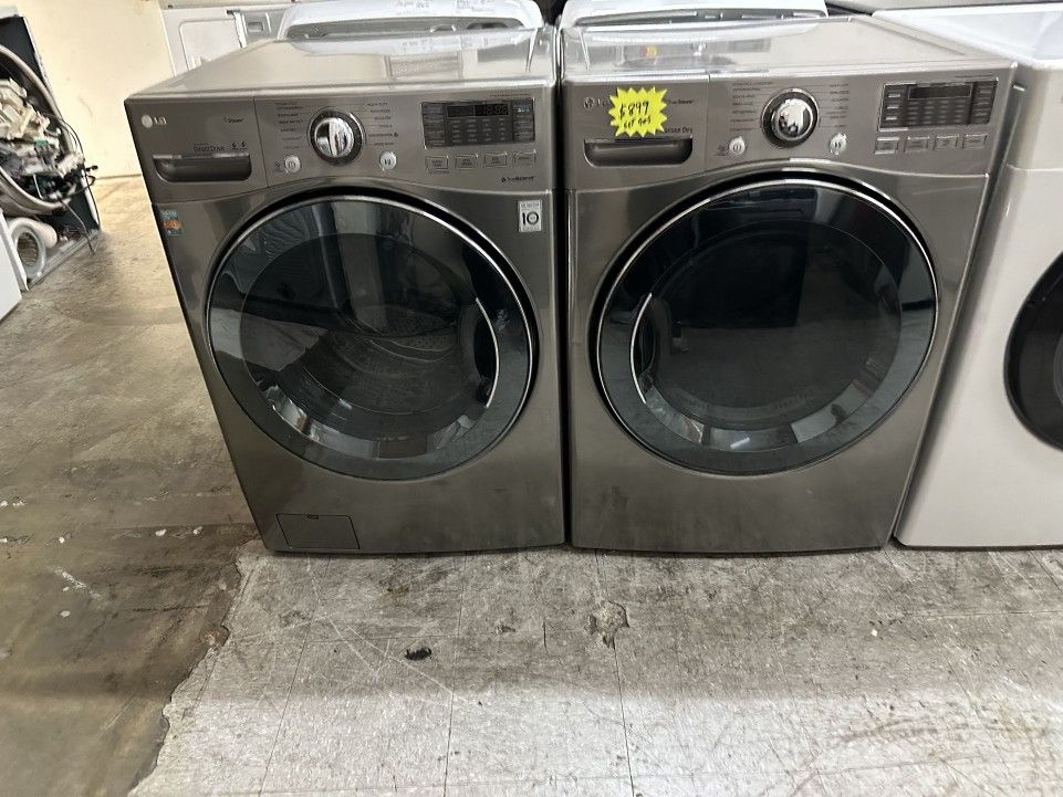 LG Washer And Gas Dryer