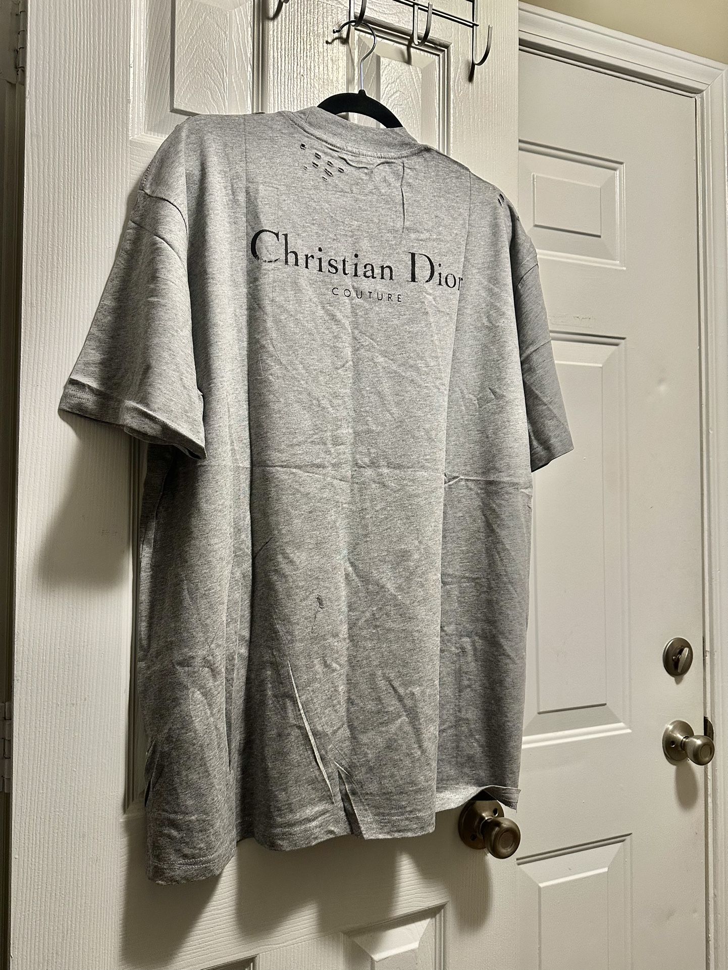 Christian Dior グレー Tシャツ COUTURE Christian Dior グレー Tシャツ COUTURE Christian Dior Couture T