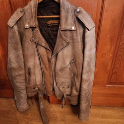 Leather Motorcycle Jacket
