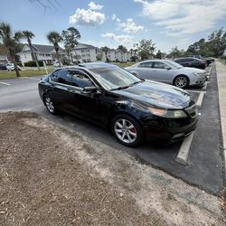 2012 Black Acura TL Sedan 4D