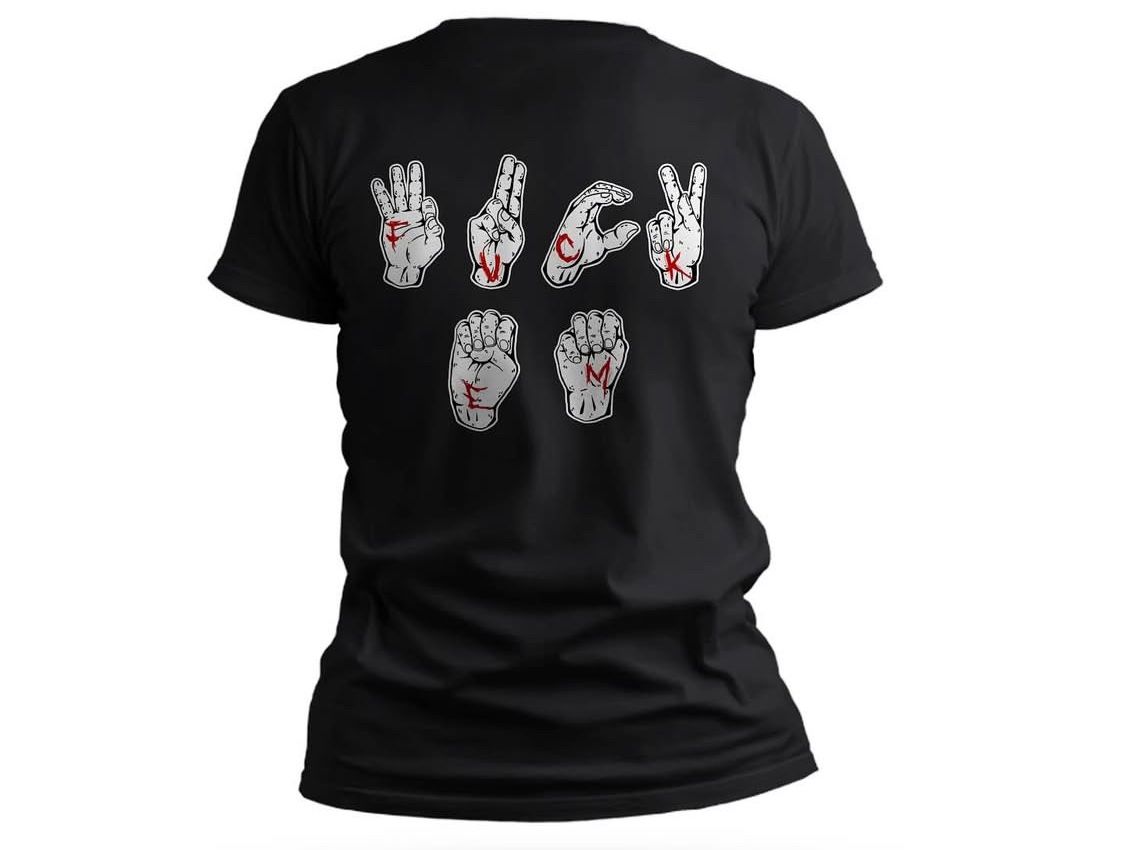 Strange Minds Fuck Em Sign Language Limited Edition T-Shirtš„