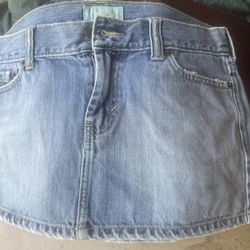 HOLLISTER DENIM JEAN MINI SKIRT SIZE 3
